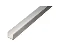 Alberts Profil Alberts 473808 U-Profil, Aluminium, natur, 1000 x 6 x 6 mm, Alberts 473808 U-Profil Aluminium, natur 1000 x 6 x 6 mm