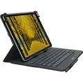 Logitech 920-008340, QWERTY, Nordisch, Jede Marke, {loc-value}, Schwarz, 24,6 cm (9.7") - Schwarz