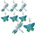 8x Tischdeckenbeschwerer - Tischtuchgewichte - Libellen- & Schmetterlingsform