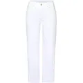 MAC 5-Pocket-Jeans Culotte weiß 36