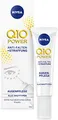 NIVEA Q10 Power Anti-Falten + Straffung Augenpflege für jünger aussehende Haut im 2er Pack (2x 15 ml), feuchtigkeitsspendende Augencreme, Creme für normale Haut