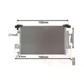 Van Wezel 32005210 Kondensator Klimaanlage für Mitsubishi Citroën/peugeot