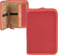 Sonnenleder Schüleretui Stifteetui Federtasche Leder NILS Stiftetui rot 801-290-87