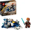 LEGO® Plo Koons Jedi Starfighter Microfighter (75400), LEGO Star Wars™ Konstruktionsspielsteine, (89 St), Made in Europe