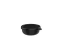 Mepal - Mikrowellengeschirr Lumina - Frischhaltedosen mit Deckel für Kühlschrank, Gefrierschrank, Dampfgarer & Mikrowelle - Mikrowellenschüsseln mit Deckel - Aufbewahrungsbox - 250 ml - Nordic black