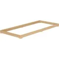 Erst-Holz Bodenbett Bettrahmen Futonbett Buche Massiv 100 x 200 cm Modell 66 ohne Zubehör