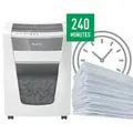 LEITZ Aktenvernichter IQ P4 grau/weiß 8006-00-00 Office Pro