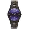 Storm London SLIM-X XL SLATE BLUE 47159-SL-B Herrenarmbanduhr flach & leicht - Schwarz/Blau