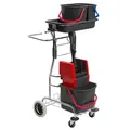 VERMOP Varietta Putzwagen 10637 , Maße (L x B x H): 72 x 52 x 118 cm