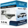 G.D.W. Anhängekupplung abnehmbar passend für Toyota Yaris Cross 09.2020-jetzt