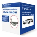 G.D.W. Anhängerkupplung abnehmbar für TOYOTA Yaris Cross Typ MXP AHK NEU