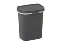 Curver Mistral Abfallbehälter flach 10l anthrazit | 2 Stk