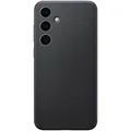 Samsung Galaxy S24 Plus Hülle Samsung Veganes Leder Schwarz