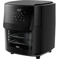 AEG Heißluftfritteuse XXL AAF12B 8000 - Multi-Combo, 12L Fassungsvermögen, 5 Kochmodi, LED-Display, spülmaschinenfest, 1800W, Schwarz, inkl. Spieß- und Dörrfunktion