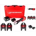Rothenberger - Romax 4000 Elektrohydraulische Fitting - Pressmaschine Set Basic Mit Pressbacken M 15-22-28mm