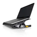 Targus Laptop Kühler Cooling Pad 4-Port 2.0 USB 17" schwarz Kühlmatte Lüfter NEU