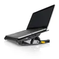 Targus Laptop Kühler Cooling Pad 4-Port 2.0 USB 17" schwarz Kühlmatte Lüfter NEU
