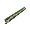 Delock 19″ Spleißbox Frontblende 24 Port SC Simplex lindgrün