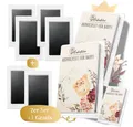 Eulentaler Einzelrahmen I Das Baby Abdruck Set XL (1 Set kostenlos) I, (3er Set), Für Hand und Fußabdrücke I Sanft & sicher – ohne Hautkontakt