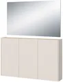 GERMANIA Garderoben-Set GW-Libbiano, (2-St), Garderoben-Set bestehend aus Mehrzweckschrank und Spiegel