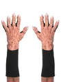 Monsterhände hellhäutig - Handschuhe mit Latexapplikationen für widerliche Wesen