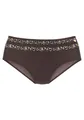 LASCANA Highwaist-Bikini-Hose Adele mit trendigen Details, braun-leo