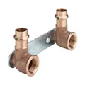 Viega Montageeinheit mit SC Sanpress 2222.2 in 15mmxRp1/2x100mmSiliziumbronze
