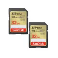 SanDisk 32GB Extreme SDHC cards (2-pack) + RescuePRO Deluxe, SDSDXVT-032G-GNCI2