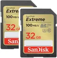 SanDisk Extreme SD UHS-I Speicherkarten 32 GB - 2 Pack