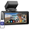 AZDome Dashcam M580 (Eingebautes Display, WLAN, Nachtsicht, GPS-Empfänger, Beschleunigungssensor, Eingebautes Mikrofon, 5K) (M580)