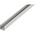 Gah - Alberts Ba-profil, U-form, Alu Natur, Lxbxhxs 1000 X 8 X 8 X 1 Mm