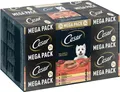 Cesar CESAR® Schale Multipack Klassik-Terrine 4 Varietäten Mix 24 x 150g, Nassfutter für: Hunde