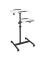 Hama Projector Table with 2 Levels (42 x 50 / 40 x 35 cm) Height-Adjustable - Max 10 kg - recommended for