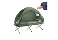 SoBuy Feldbett OGS32 Feldbett mit Zelt 1/2 Personen 7in1 Wurfzelt mit Luftpumpe,Campingzelt