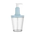 koziol - ideas for friends GmbH Koziol Seifenspender FLOW, 250 ml, Unweltfreundlicher Spender aus recyceltem Material, Farbe: blau 1406126