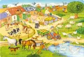 Eduplay Puzzle Bauernhof Karton Lernspielzeug bunt für Kinder