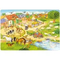 Puzzle Bauernhof 35 Teile - Ab 3 Jahre - Karton - Puzzlespiel Kindergarten