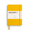 LEUCHTTURM1917 373999 Notizbuch Medium (A5), Softcover Schreibbuch, 123 nummerierte Seiten, Sunflower, blanko