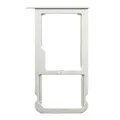 Huawei P9 lite Sim Karten microSD Tray Halter Schublade Halter weiß silber