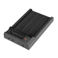 LogiLink QP0031 - USB 3.2 Gen 2 Quickport, für 2,5" oder 3,5" SATA HDD/SSD und M.2 NVMe SSD mit Klonefunktion ohne PC, Schwarz