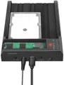 LogiLink USB 3.2 Gen 2 Festplatten Docking Station, schwarz