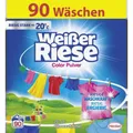 Henkel AG & Co. KGaA Weißer Riese Color Pulver, Colorwaschmittel, Starkes Waschpulver für strahlend saubere Wäsche, 4,5 kg - Packung, für ca. 90 Waschladungen W90CP