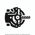 ATE Schraube Bremssattel 13.8190-0242.1 für MERCEDES S124 SL 190 W124 C124 R129
