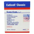 Cuticell Classic Wundgaze 5x5 cm 5 St