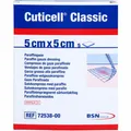 CUTICELL Classic Wundgaze 5x5 cm 5 St PZN04979067