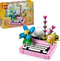 LEGO Creator 3116 Schreibmaschine Blumen 3in1 Keytar Blumentopf Spielzeug
