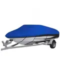 vidaXL Bootsplane Blau 530x133x40 cm