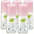 5 x alverde Naturkosmetik - Deo Roll On Deodorant Invisible (5 x 50 ml)