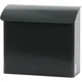 ReinigungsBerater Wandbriefkasten, 41,5 cm Anthrazit Feuergeprüfter Briefkasten aus Metall (21055)