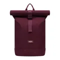 LARKSON Rucksack Damen & Herren Rot - Janne Small - Rolltop Rucksack mit Laptopfach für Uni, Arbeit, Reise & Fahrrad - Backpack Tagesrucksack Klein - Wasserabweisend